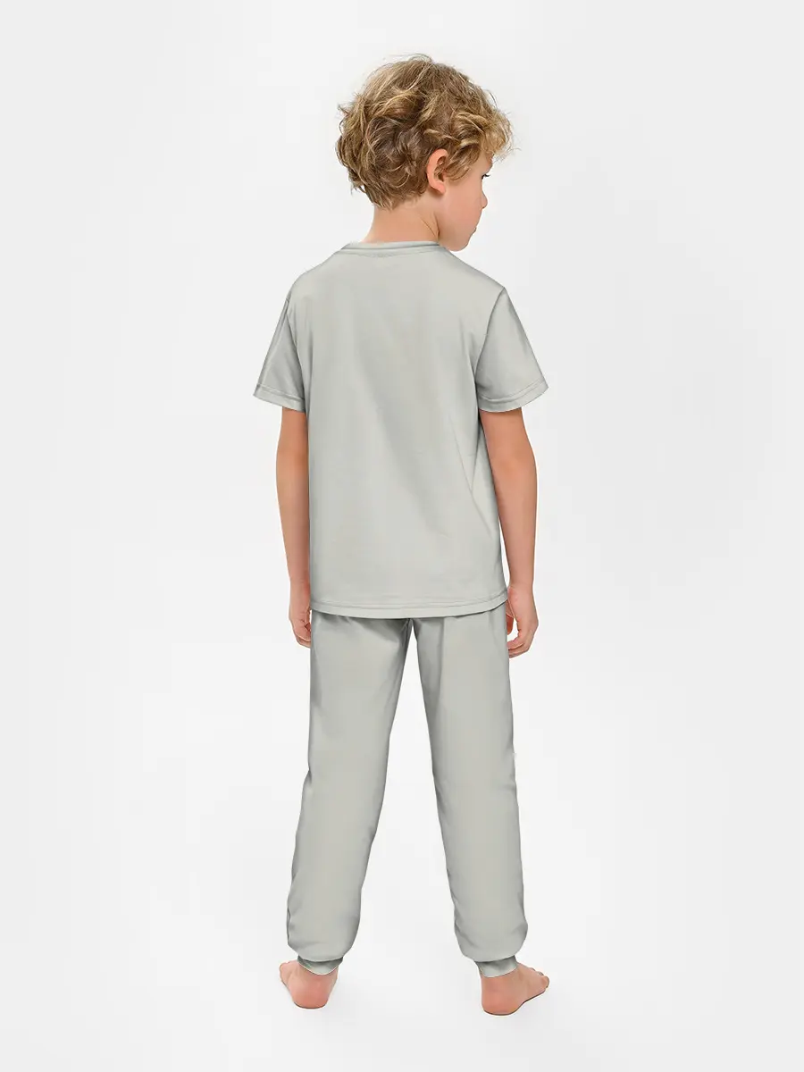 Детская пижама с брюками / Лиса в наушниках