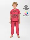 Детская пижама с брюками / Игра в кальмара: шагающие стражники
