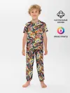 Детская пижама с брюками / Взрывы