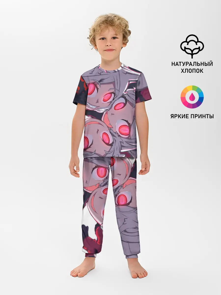 Детская пижама с брюками / МИЛЫЕ КОШЕЧКИ