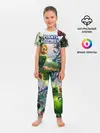 Детская пижама с брюками / Plants vs Zombies.