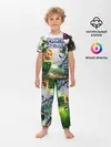 Детская пижама с брюками / Plants vs Zombies.