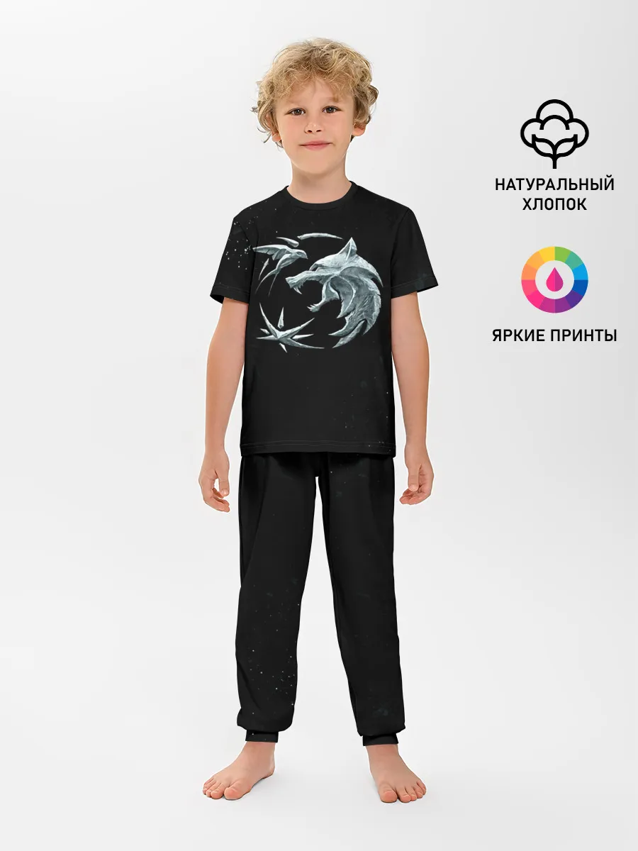 Детская пижама с брюками / THE WITCHER - Символы