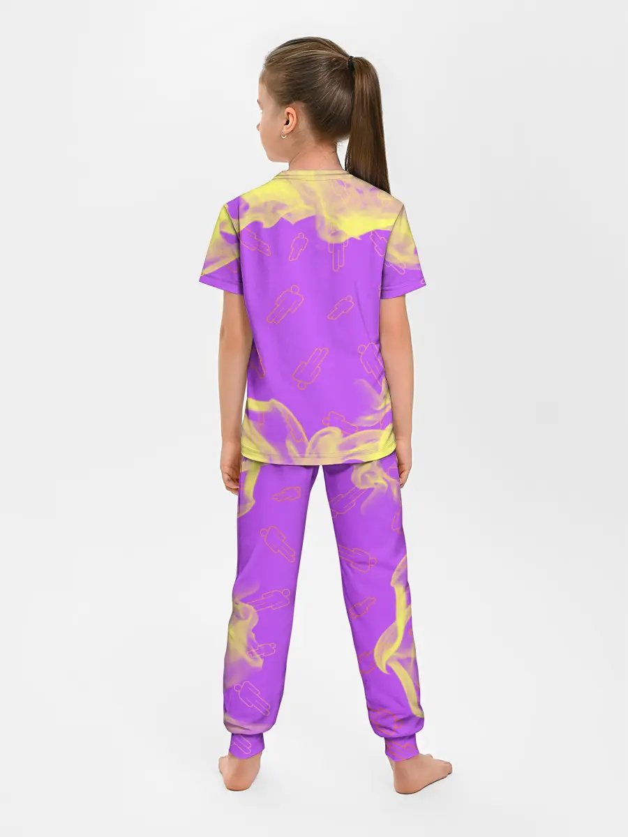 Детская пижама с брюками / BILLIE EILISH / БИЛЛИ АЙЛИШ