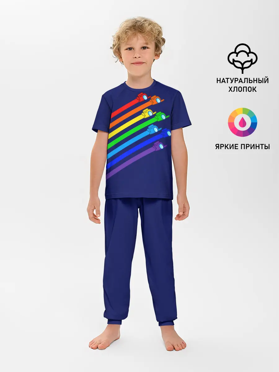 Детская пижама с брюками / Among Us