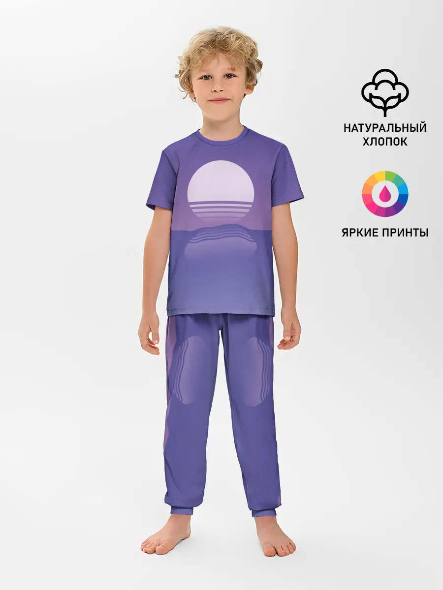 Детская пижама с брюками / Come back down