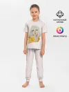 Детская пижама с брюками / Лана акваркелью