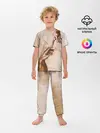 Детская пижама с брюками / Микеланджело сотворение Адама