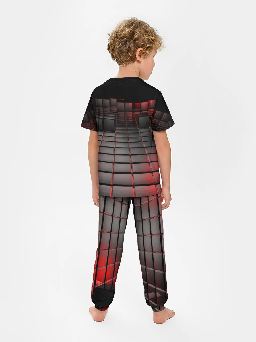Детская пижама с брюками / КАРБОНОВЫЕ ПЛИТЫ