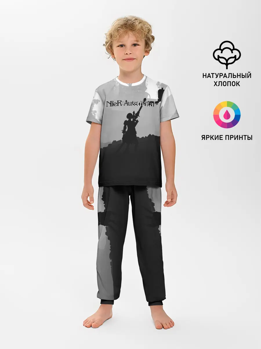 Детская пижама с брюками / Nier Automata