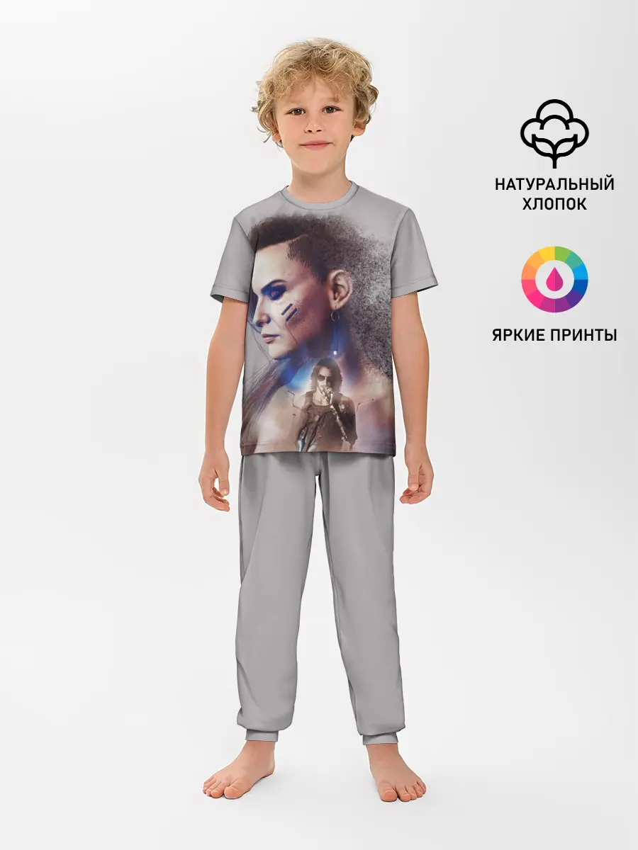 Детская пижама с брюками / CP77 | Rogue and Johnny