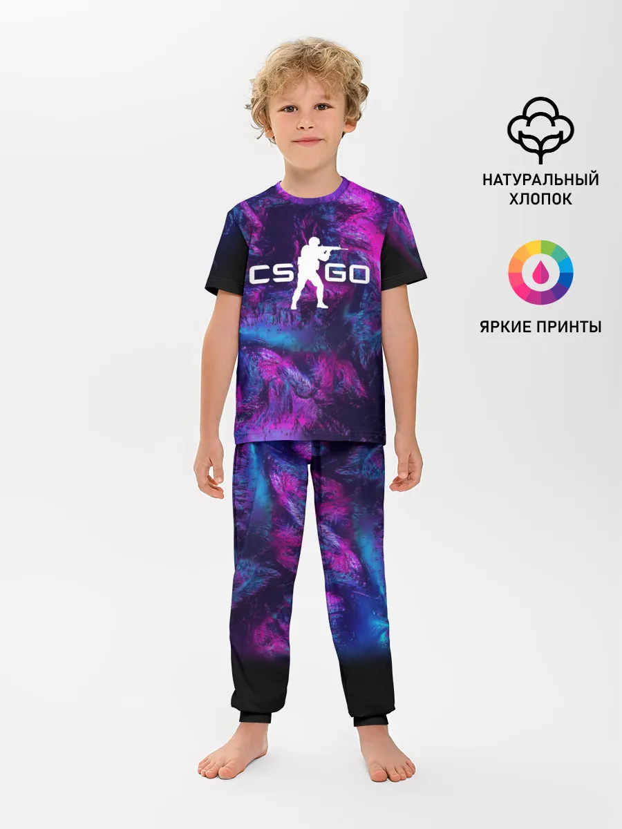 Детская пижама с брюками / CS GO HYPER BEAST LANDSCAPE