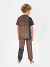 Детская пижама с брюками / Текстура Кожи