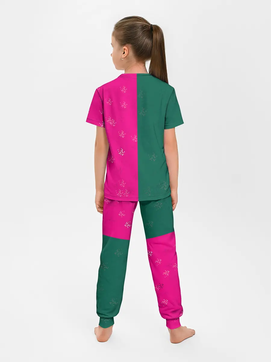 Детская пижама с брюками / Игра в кальмара. Кукла. Противостояние