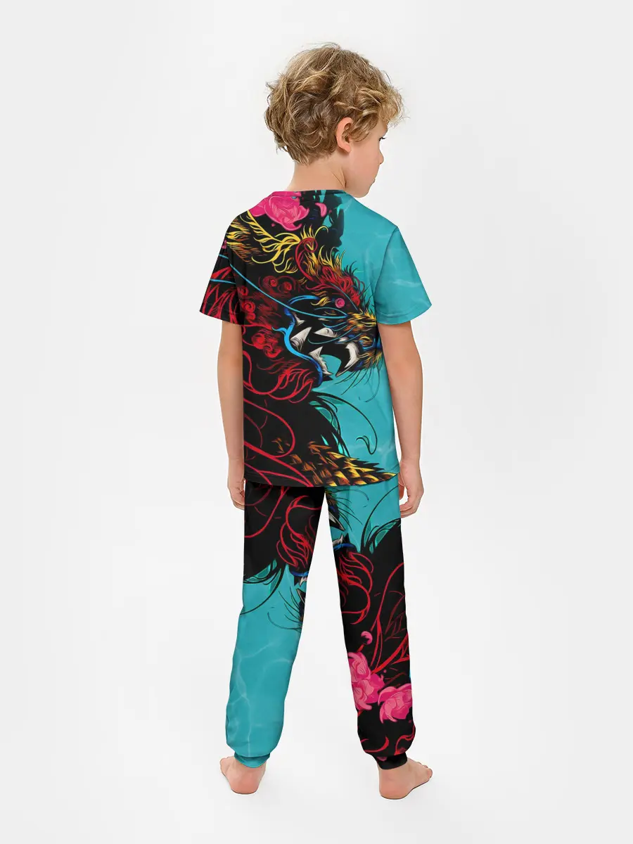 Детская пижама с брюками / Дракон | Dragon
