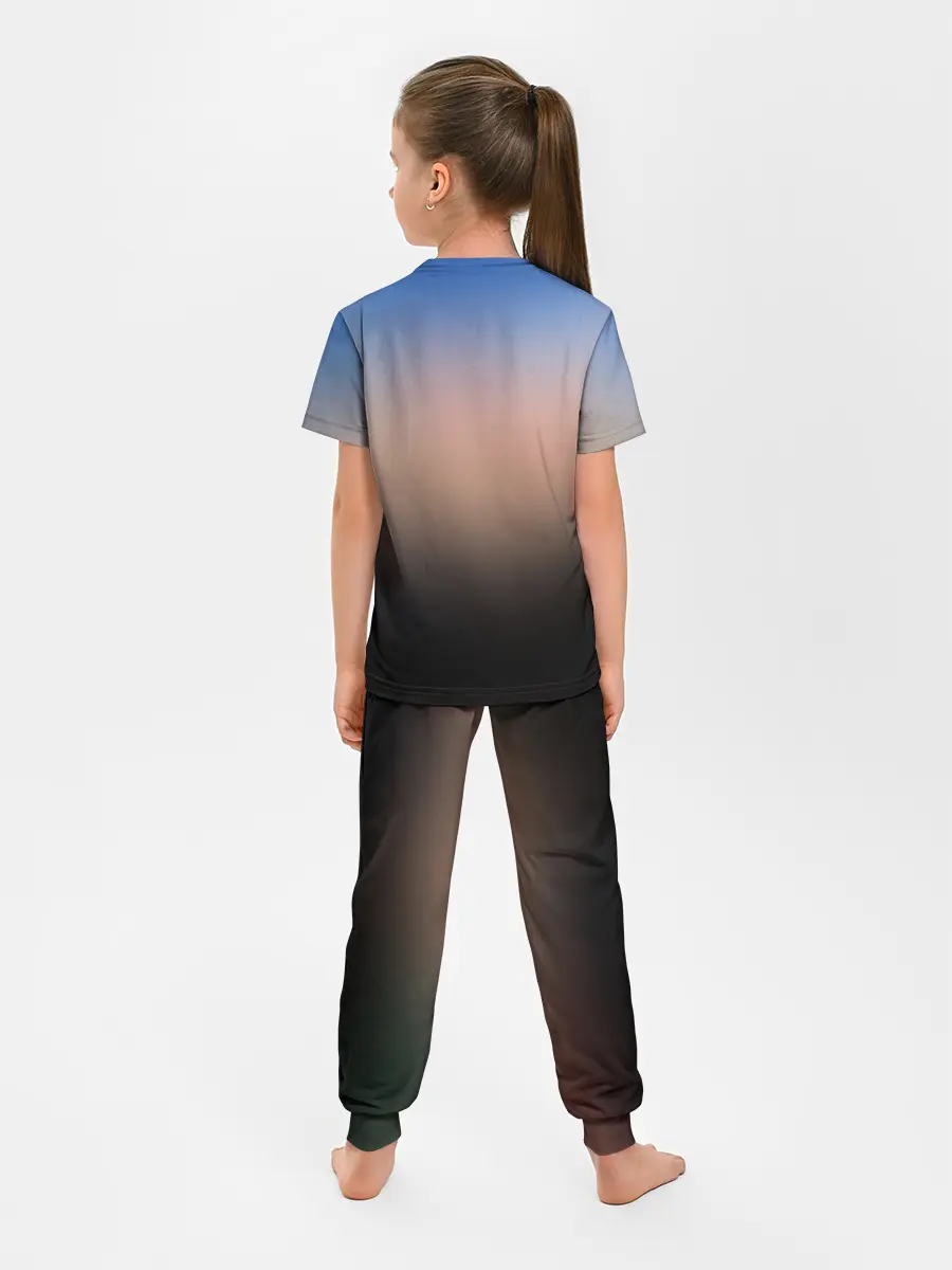 Детская пижама с брюками / Red