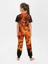 Детская пижама с брюками / огонь