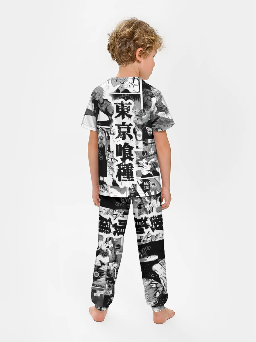 Детская пижама с брюками / Токийский гуль манга