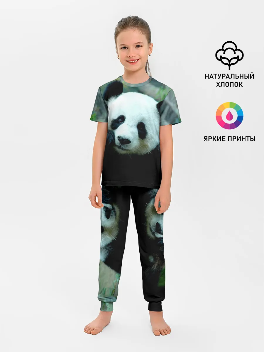 Детская пижама с брюками / Панда