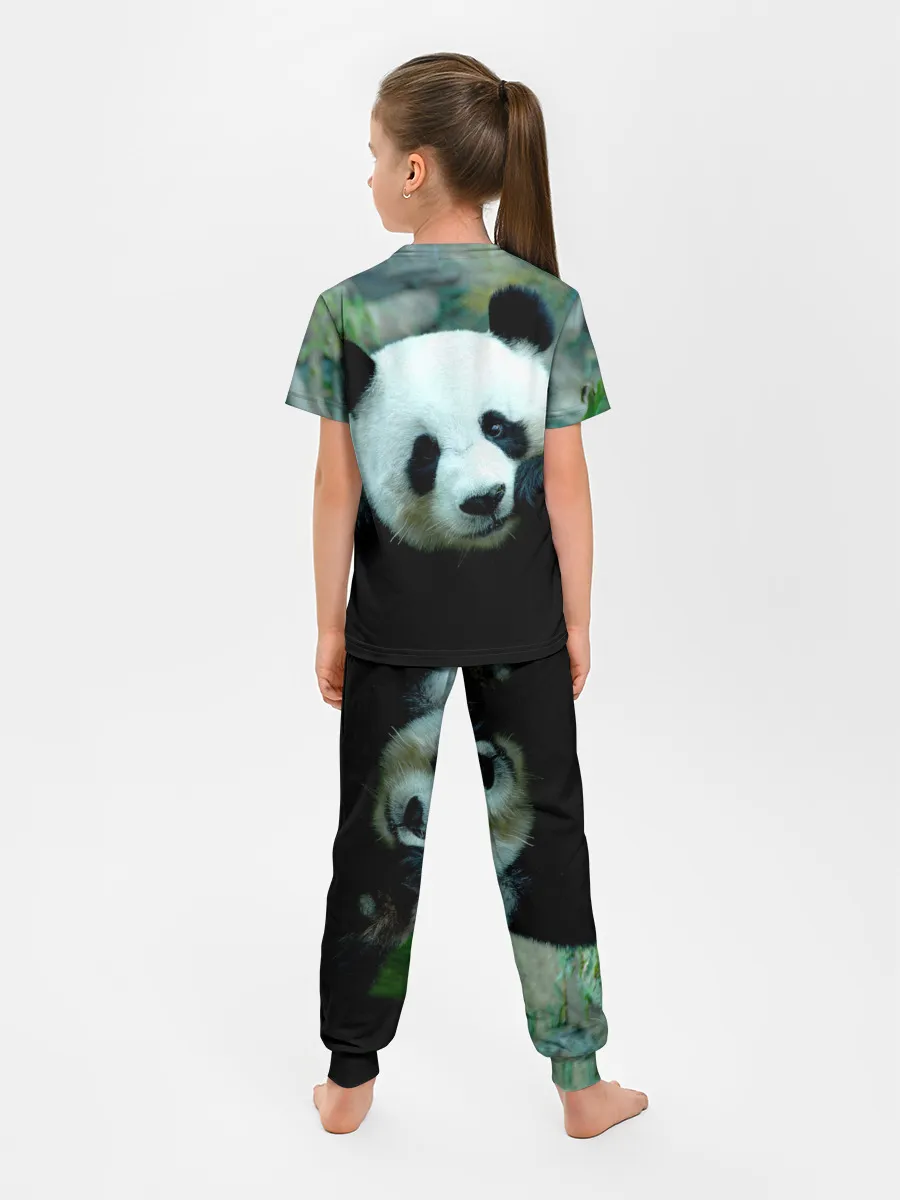 Детская пижама с брюками / Панда