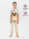 Детская пижама с брюками / Puglie Pug Like