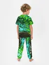 Детская пижама с брюками / Кислотные разводы краски