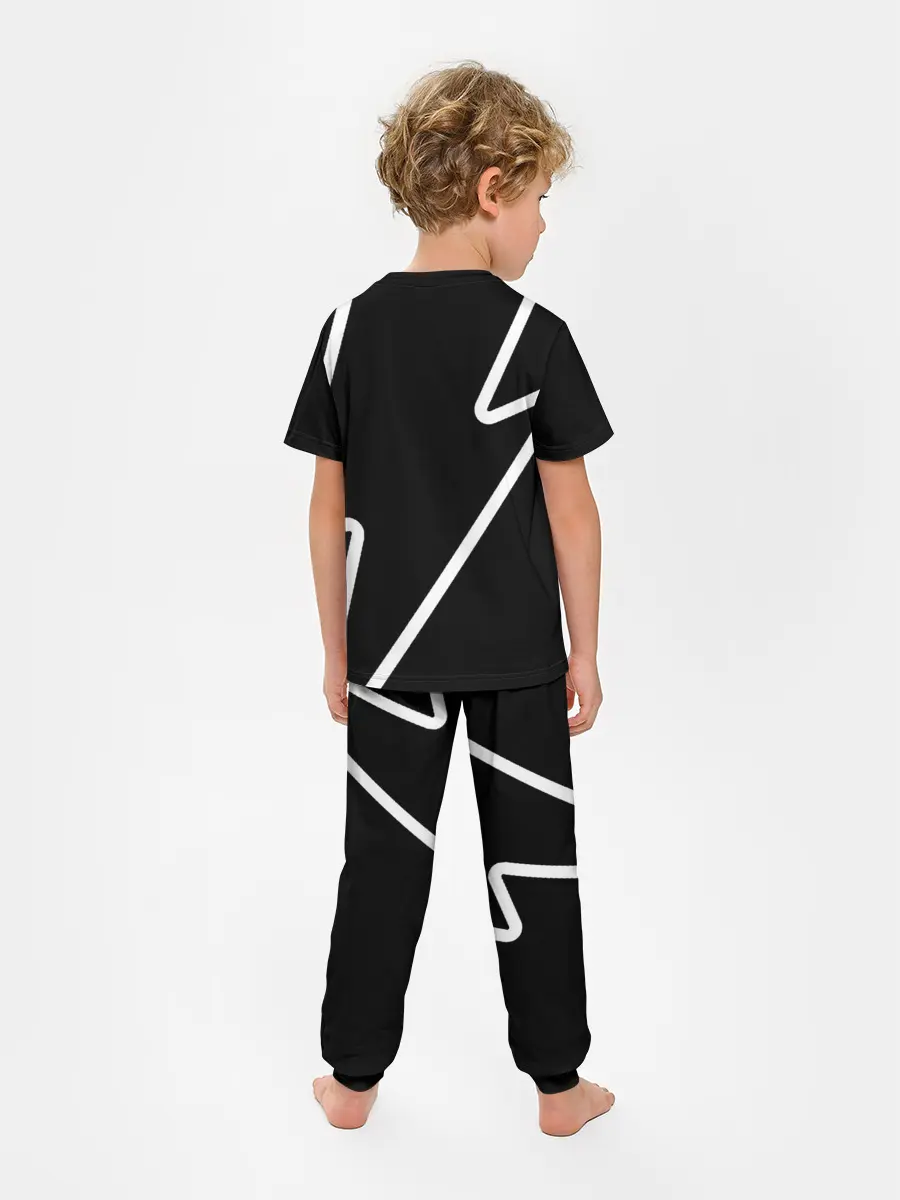 Детская пижама с брюками / Stand out black