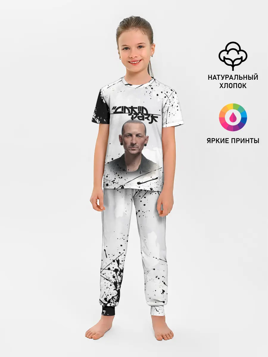 Детская пижама с брюками / ЧЕСТЕР | ЛИНКИН ПАРК