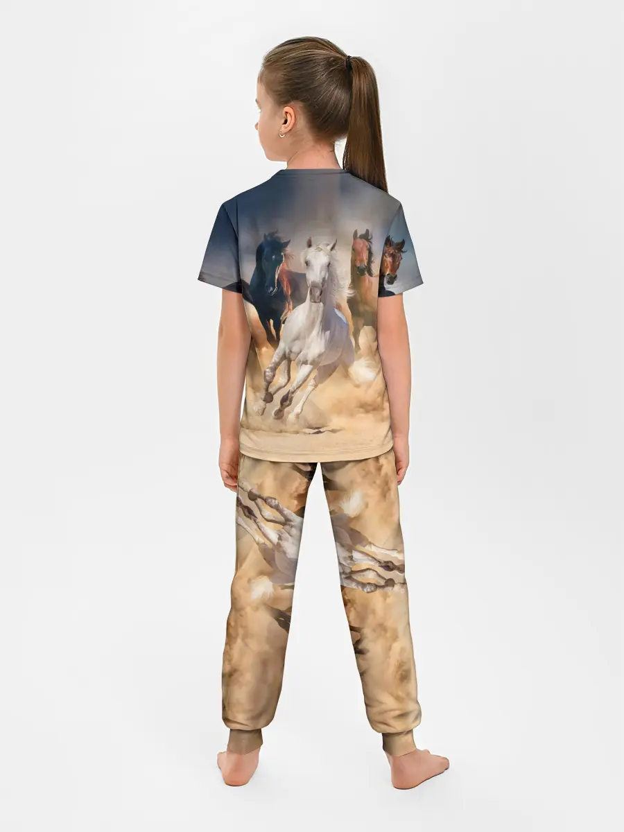 Детская пижама с брюками / Табун