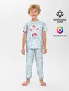 Детская пижама с брюками / Рождественская метель