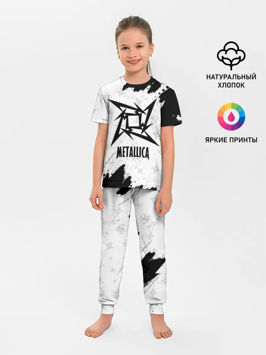 Детская пижама с брюками / METALLICA / МЕТАЛЛИКА