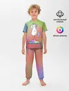 Детская пижама с брюками / Единорог на Старте
