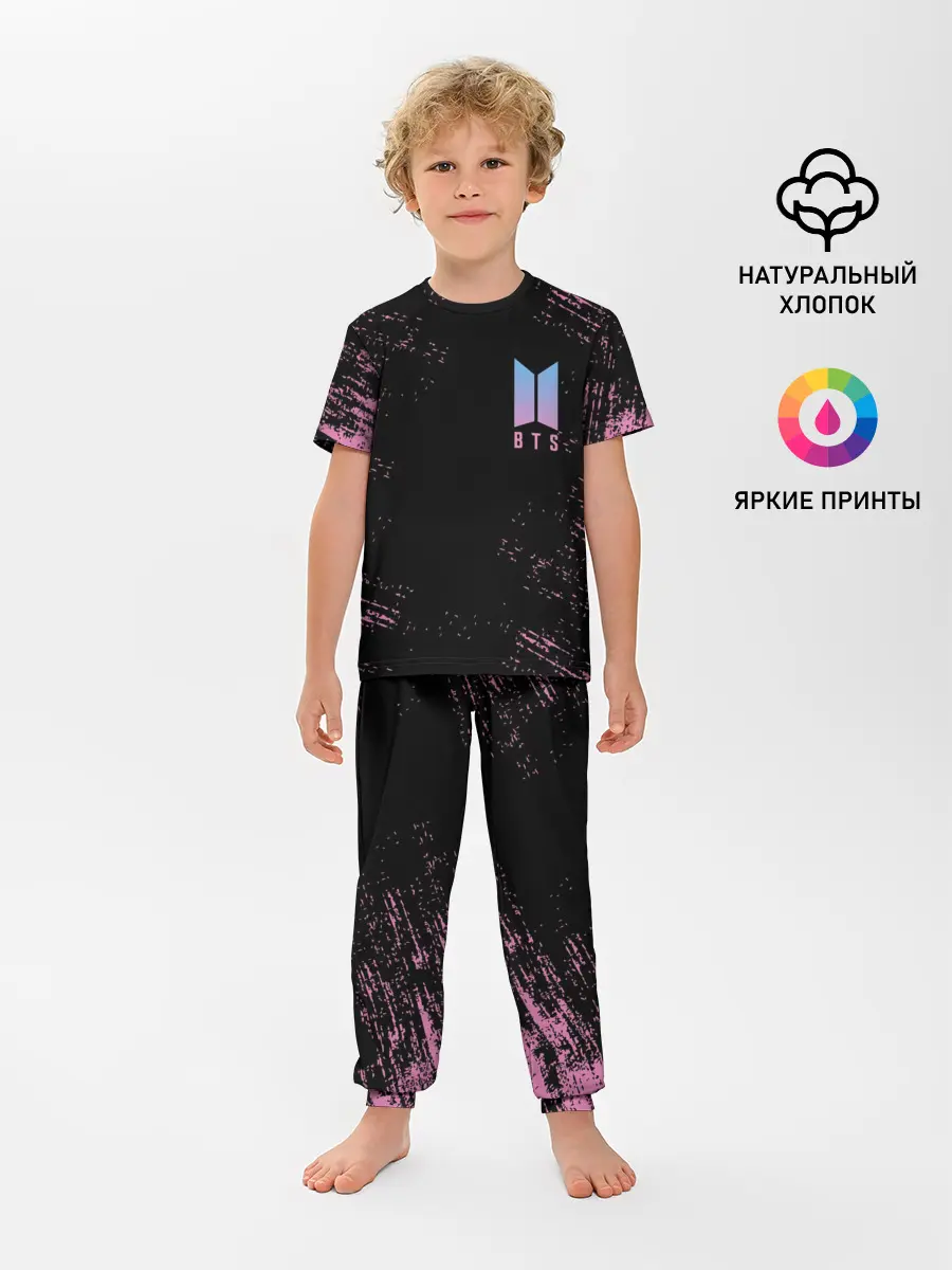 Детская пижама с брюками / BTS