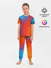 Детская пижама с брюками / ГРАДИЕНТ АБСТРАКЦИЯ / GRADIENT