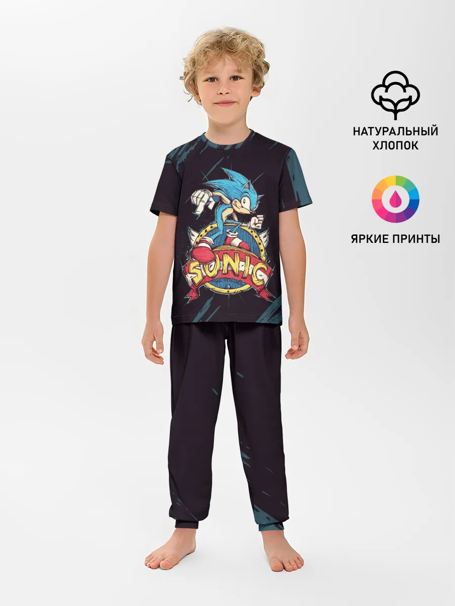 Детская пижама с брюками / SONIC | СОНИК