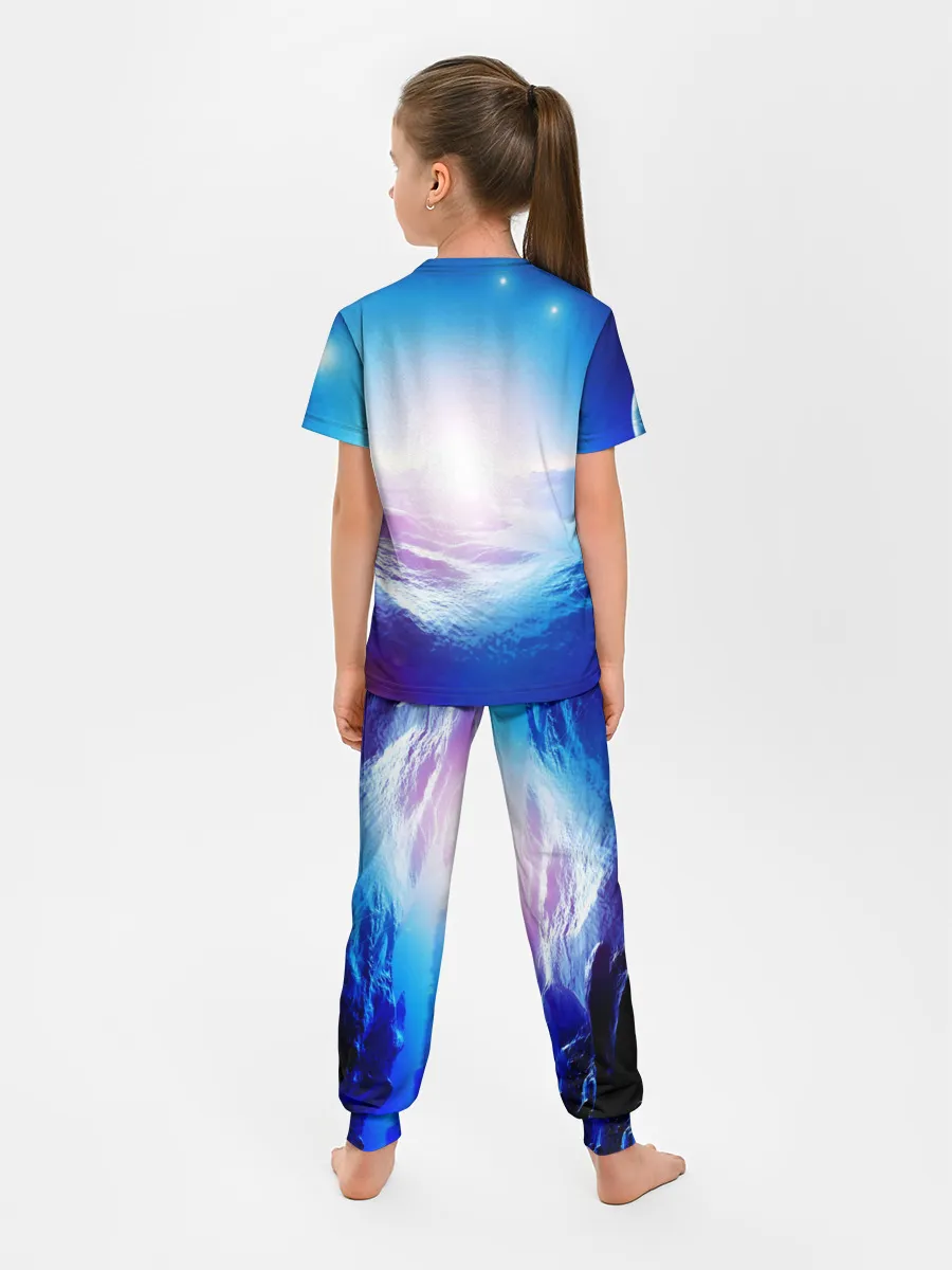 Детская пижама с брюками / ЛУНА