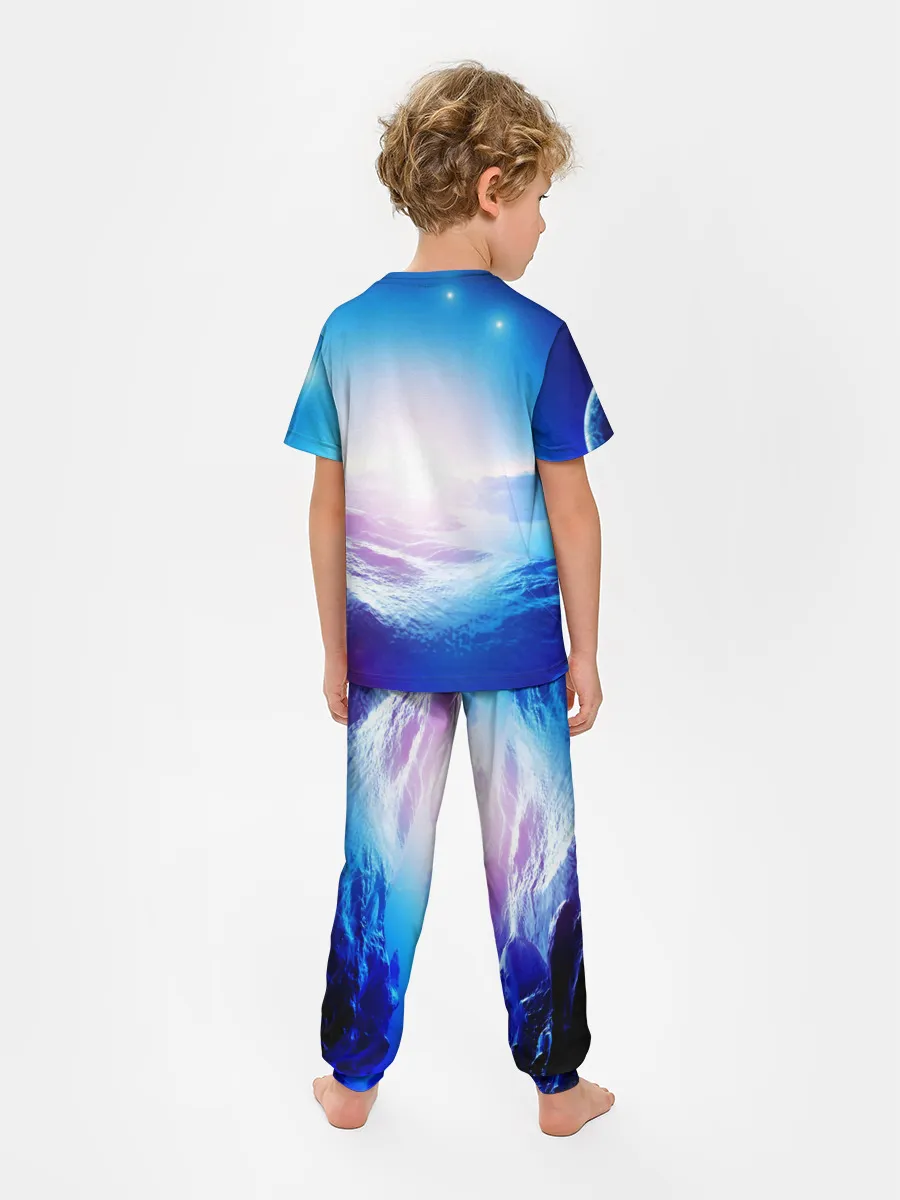 Детская пижама с брюками / ЛУНА