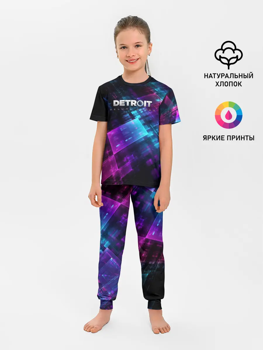 Детская пижама с брюками / Detroit: Become Human
