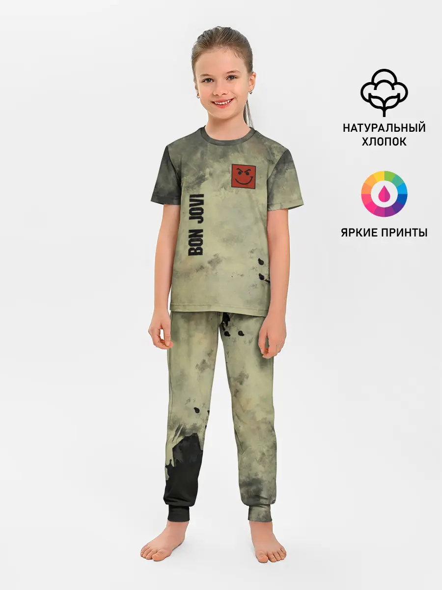 Детская пижама с брюками / Bon Jovi