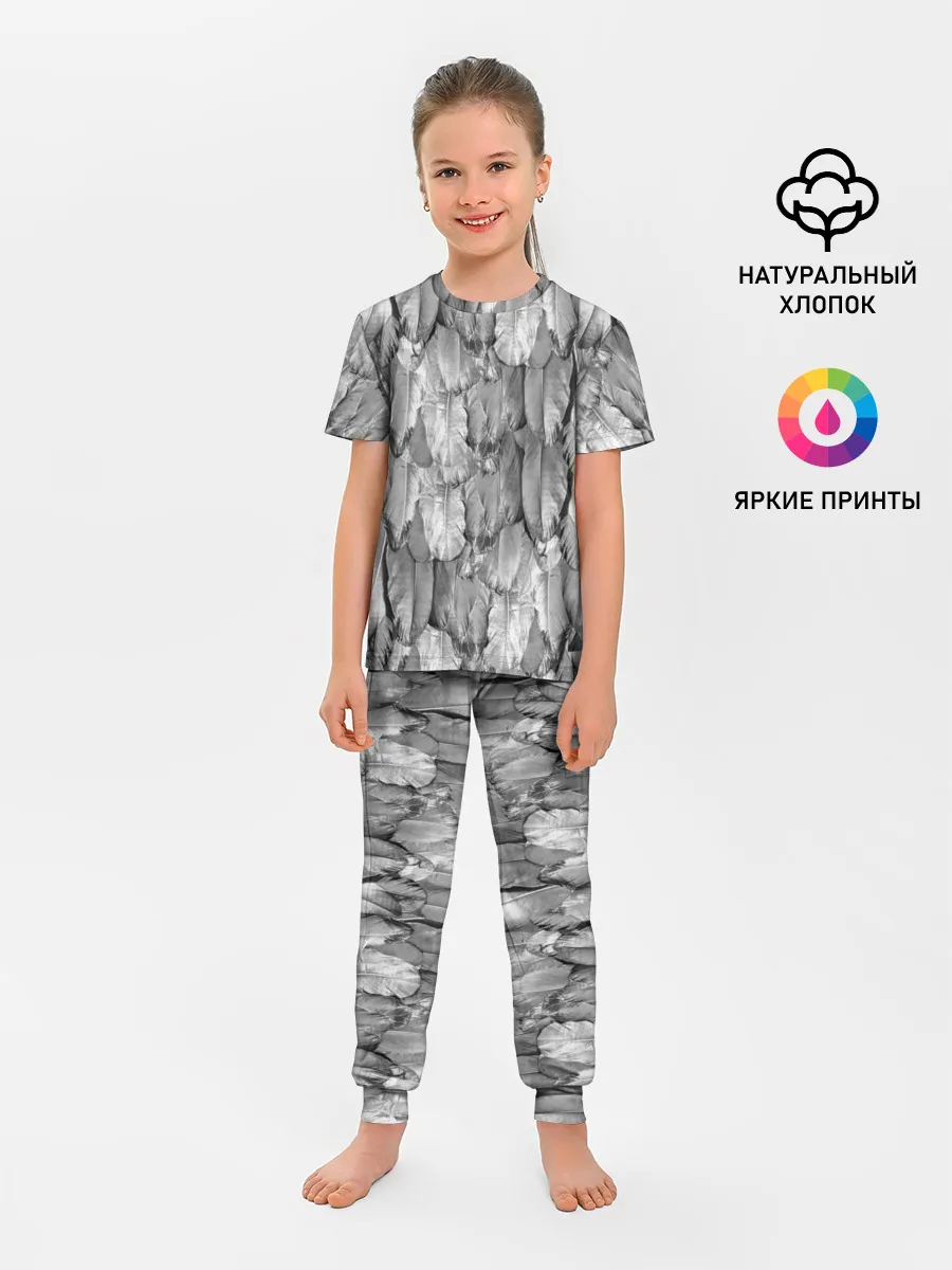 Детская пижама с брюками / White Raven