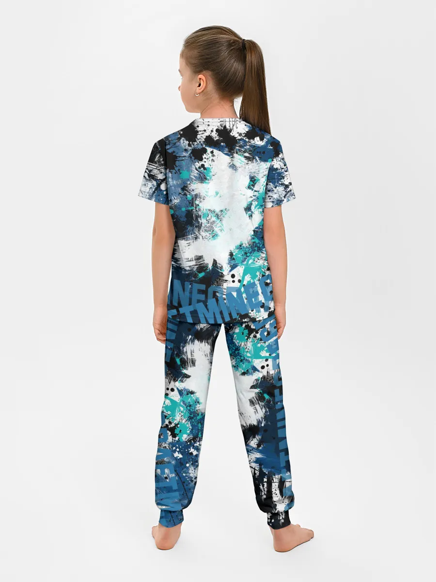 Детская пижама с брюками / Minecraft / Майнкрафт