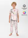 Детская пижама с брюками / Спортивные котики | Мяу спорт