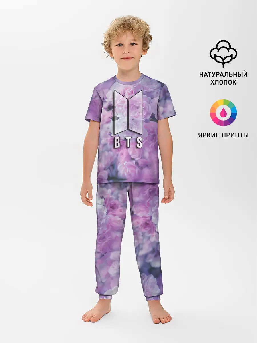 Детская пижама с брюками / BTS