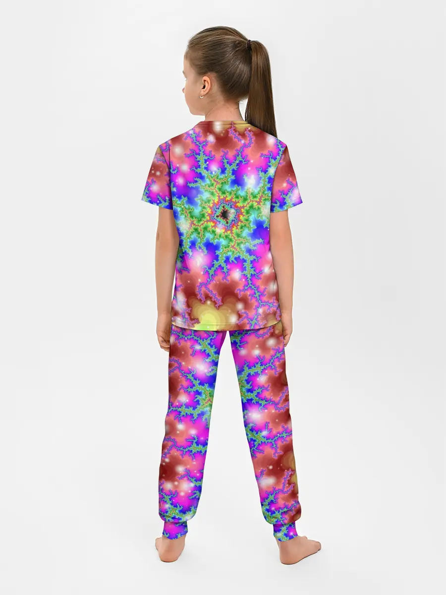 Детская пижама с брюками / Абстракция