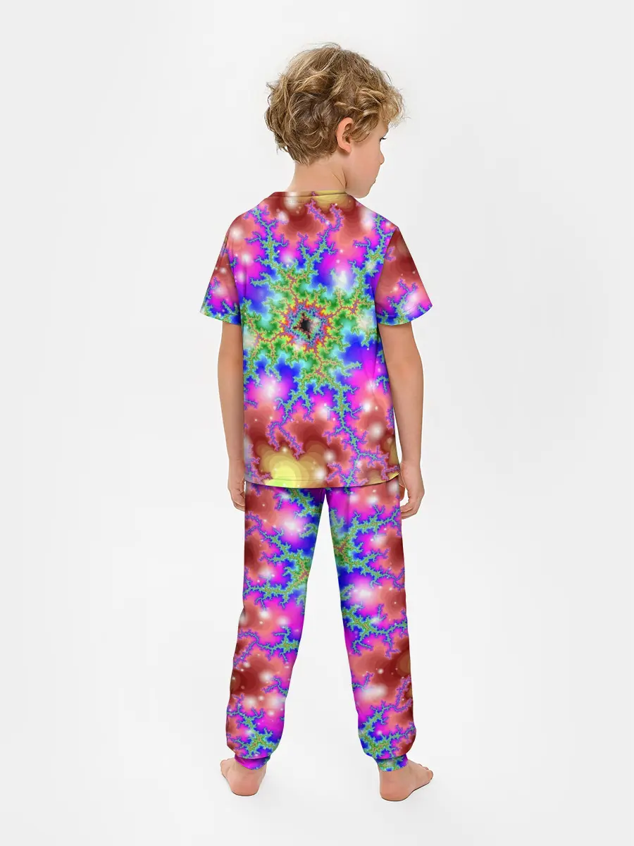 Детская пижама с брюками / Абстракция