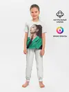 Детская пижама с брюками / Ариана в зелёном