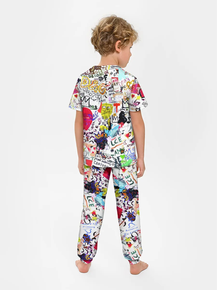 Детская пижама с брюками / DG paint