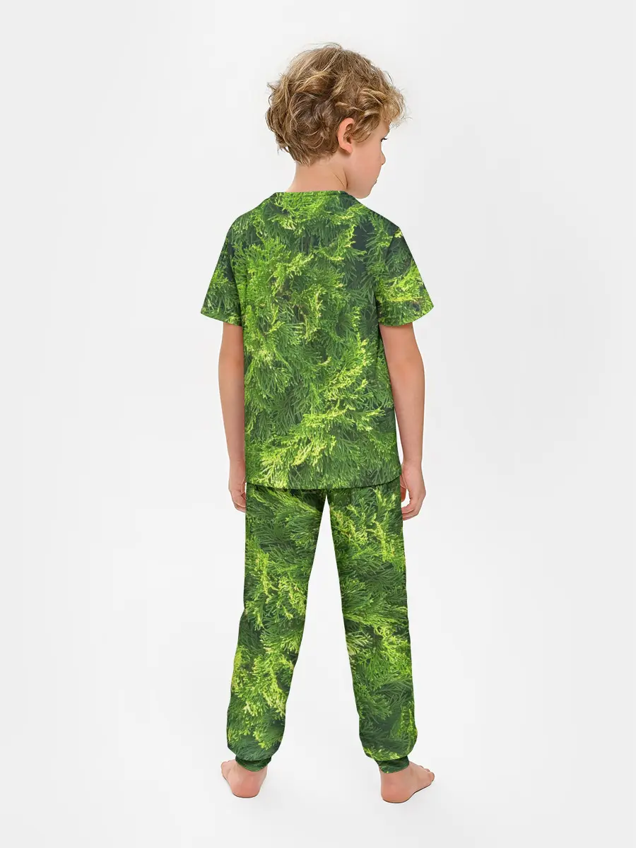 Детская пижама с брюками / Хвойная масса