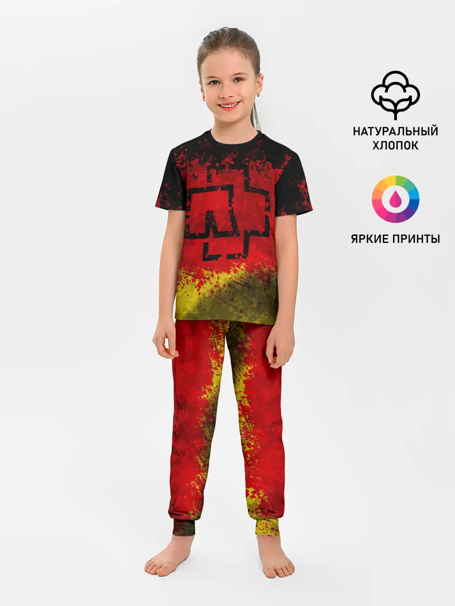 Детская пижама с брюками / Rammstein