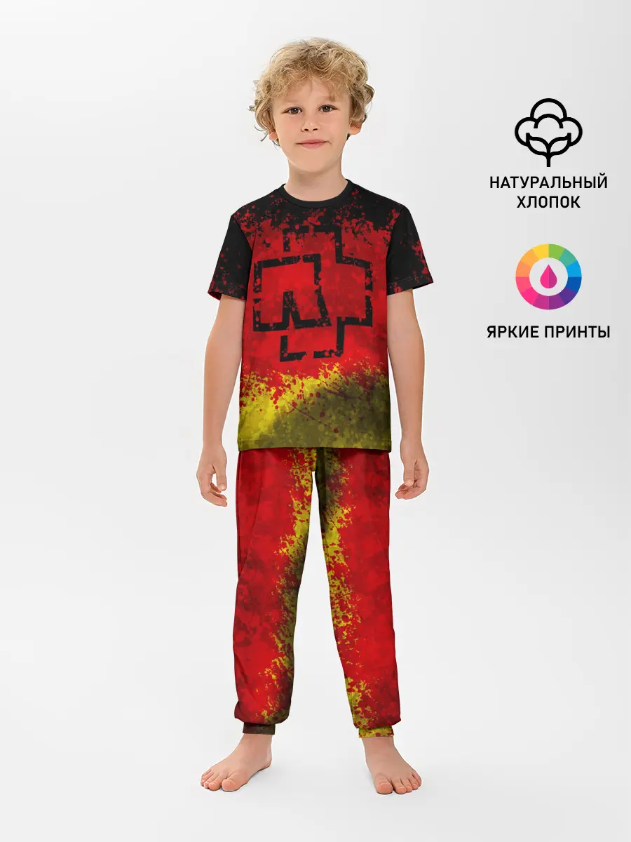 Детская пижама с брюками / Rammstein
